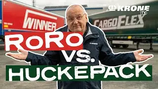 RoRo vs. Huckepack: 44 Tonnen im kombinierten Verkehr | KRONE TV