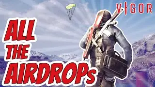 Getting all the Airdrops - Vigor - Season 12 Absolution - AUR Para (PS5)