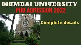 PhD Admission 2022-23|Latest Ph.D Notification 2022.Ph.D Admission in State University