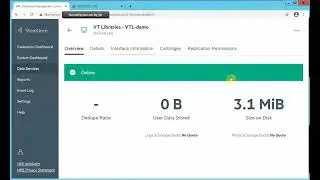 Create VTL in StoreOnce 5200 - Add To Veeam Backup - Deploy VTL To Veeam