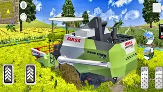 Indian Farming Simulator - Game Class Harvester Driving Simulator - Android Gameplay
