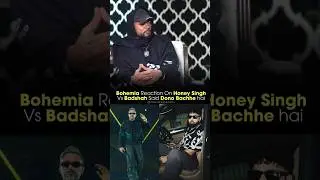 Bohemia Reaction On Honey Singh Vs Badshah Controversy #honeysingh #bohemia #maniacsong