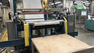 HEAVY DUTY CORELESS WINDER WITH FILM