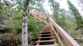 Valtavaaran huiputus - nousu, Ruka / Kuusamo