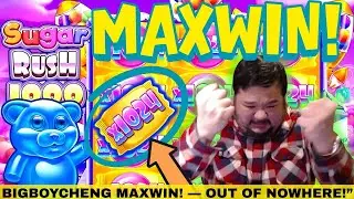&laquo;BigBoy Cheng снова выигрывает ОГРОМНЫЙ МАКСИМАЛЬНЫЙ ВЫИГРЫШ в Sugar Rush | Джекпот 1000x! #slot ...