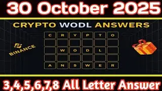 Binance Word of the Day Answer Today 30 October 2025 | Dollar-Cost Averaging theme | Binance WOTDL 