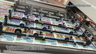PK108-110 Automatic Playing Cards Slitting And Collating Machine