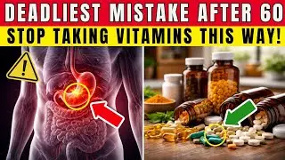 Most Seniors Do THIS Daily! I BEG Seniors Never Take  Vitamins This Way!   | Senior Health Tips