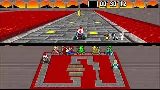 Super Mario Kart Hack: Limited 8 Classic / in HD 16:9 / SNES / bsnes