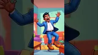 Ayer ko diye jumping shoes #funny #cartoon #comedy