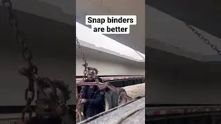 Snap binders are better