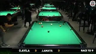 О. Авила (2) против Дж. Амайи (2) - MEZZ WEST STATE TOUR - 9 Ball - Race 9