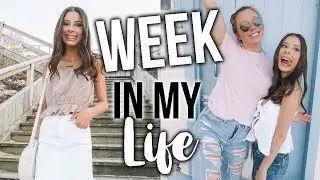HIGH SCHOOL WEEK IN MY LIFE!!: Getting My Prom Dress, Beach Day, Photoshoot, & Shopping!