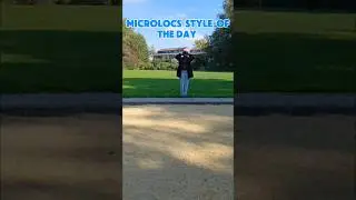 SOTD.... style of the day 😎 ✨️ #microlocs #diylocs #microlocsstyle
