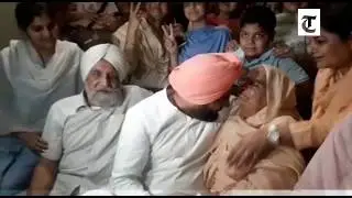 Amritsar: Congress candidate Gurjeet Singh Aujla celebrates his victory