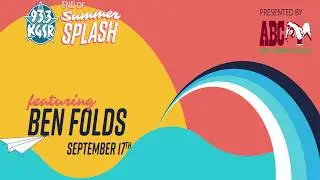 93.3 KGSR End of Summer Splash Featuring Ben Folds | Austin City Limits Radio