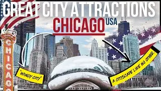 CHICAGO - Tourist Attraction Guide (GREAT Chicago landmarks and places to visit) #chicago