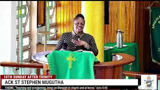A.C.K St Stephen Mugutha 24th AUGUST 2025- KIKUYU SERMON