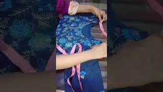 How to Measure Neckline from a Stitched shirt || Asmaz Fashion #fashion #fashiondesign #sewing #art
