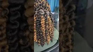 African corkscrew twist 🥰🇧🇧