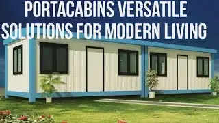 Portable Living: Exploring the World of Portacabins #portacabines #portableoffices