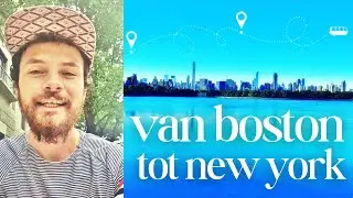 van boston tot new york #reis #boston #newyork