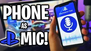 How to Use ANY PHONE as a Mic on PS4 (EASY 2022)