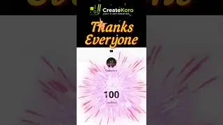 Thank You All for Your Love & Support ❤️ | CreateKoro #createkoro #photoshop #adobeillustrator