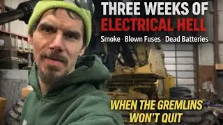 Smoke In The Cab: To The Shop Back To The Woods | A 3-Week Harvester Fight: Who Won! See description