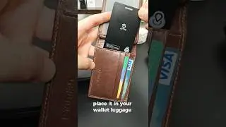 Keep track of your items hassle-free, enjoy peace of mind wherever you go #wallettracker#applefindmy