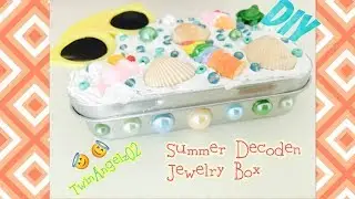DIY: Summer Decoden Little Jewelry Box - Etsy - LittleBlessingsByKC