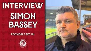 Rochdale AFC 3-0 Woking | Simon Bassey Interview