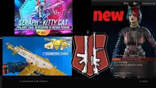 *NEW SERAPH KITTY CRATE* AND DIAMOND CAMO IN CALL OF DUTY MOBILE
