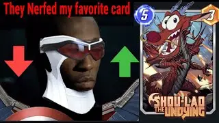 THEY NERFED MY CAPTAIN AGAIN! Marvel Snap deck guide and gameplay highlights.