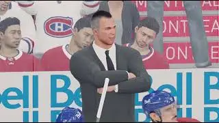 NHL 25 regular season game #47, @ the Montreal Canadiens.