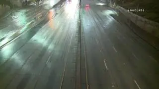 Wet & Foggy Weather  / DTLA  RAW FOOTAGE
