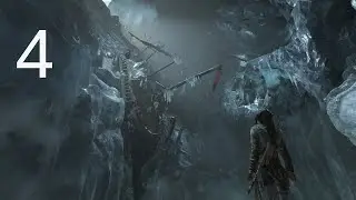 Caverna Glacial /Rise of the Tomb Raider /capitulo 4 en español
