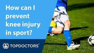 How can I make my knees stronger to prevent injury in sport?