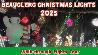 Beauclerc Christmas Lights Display 2025 🎄✨ | Jacksonville, Florida #beauclerc #christmaslights #2025