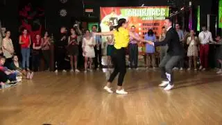 Тухтаев Роман & Постолит Алина - Boogie Woogie Fast at Russian Swing Dance Championship 2014