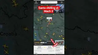 Santa #christmas #aviation #music #shorts