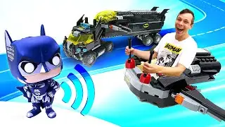 Бэтмен против Джокера! Собираем игрушки LEGO. Видео про супергероев для мальчиков.