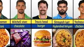 Famous Cricketers and Their Favourite Food 😋