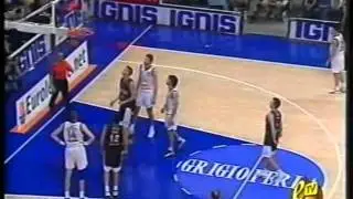 Virtus vs Fortitudo (eurolega SF 2001 Game3) (highlights secondo tempo)