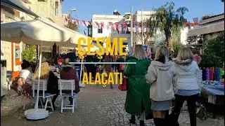 Çeşme Alaçatı İzmir Turkey HD, December 2021.