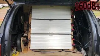 BIG AMPS AT 0.33 OHM DEMOS ON SIX 15S | 160dB SETUP