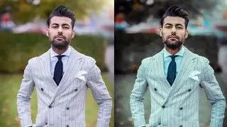 Cinematic Cyan Look Colour Grading Photoshop CC 2020 SG Editz