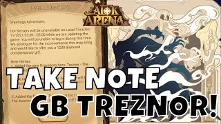 PATCH NOTES 1.76 AND NEW GRAVEBORN HERO! [AFK ARENA]