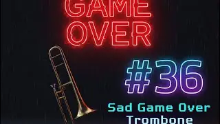 🎺 Sad Game Over Trombone | Free Retro Sound Effect 🎮 | VibeDrops #36 #soundeffect 