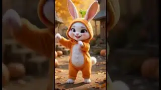 Heart-Melting Bunny Moves in Carrot Style 🐇💃 #shorts #rabbitlove